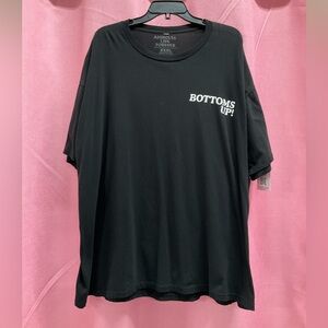 Assholes Live Forever Bottoms Up! Black T-Shirt Sz XXXL